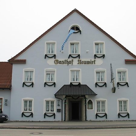 Hotel Neuwirt Hallbergmoos Bagian luar foto